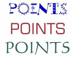 points words
