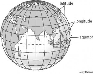a globe with continents and continents