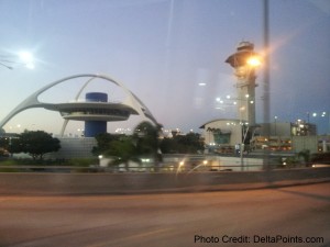 LAX airport DeltaPoints