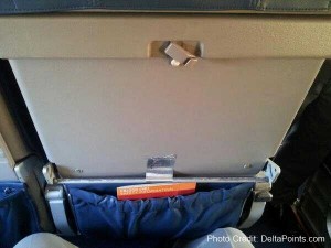 missing tray table on a delta crj jet plus duct tape photo credit delta points