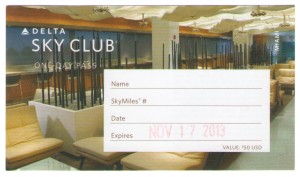 a ticket to a club