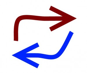 a close-up of arrows