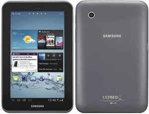 a front and back view of a tablet