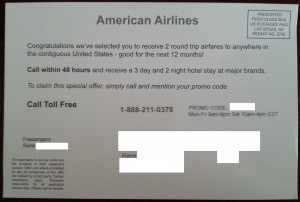 close-up of a flight ticket
