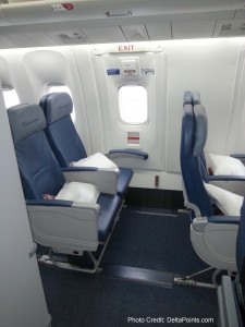 an airplane seats with a window