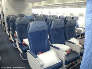 Delta 767-300 economy comfort seats - Delta Points blog review (9)