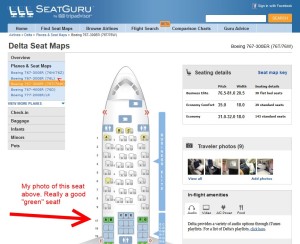 seat guru delta 767-300 new seat map