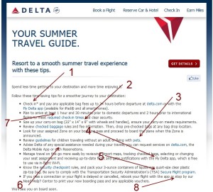 reminders from delta