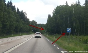 warning speed camera in sweden delta points blog