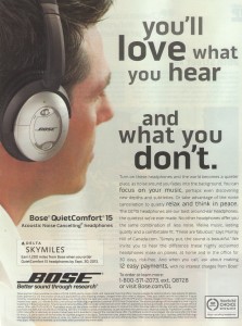 bonus skymiles from BOSE headphones sky magazine delta points blog