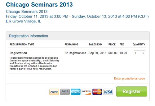 chicago seminars seats just about sold out delta points blog