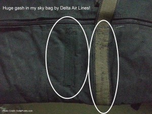 damage done to luggage by delta airlines delta points blog 3