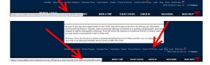 logged in or not logged in at delta-com