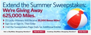 shopping mall sweepstakes 25000 x 25 skymiles winners delta points blog