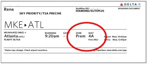 PREM boarding pass delta points blog