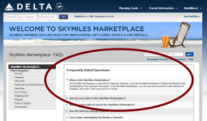 skymiles marketplace