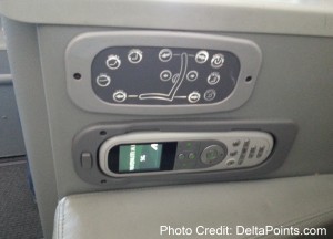 Alitalia Magnifica Class Business seat review delta points blog (10)