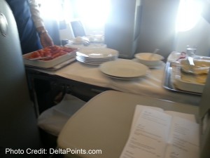 Alitalia Magnifica Class Business seat review delta points blog (12)