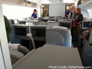 Alitalia Magnifica Class Business seat review delta points blog (6)