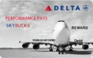 SKYBUCKS card delta employee rewards delta points blog