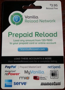 what a vanilla reload prepaid card looks like delta points travel blog