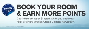 book via chase portal more points