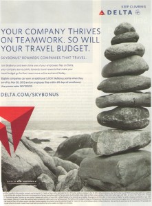 delta skybonus promotion from SKY magazing delta points blog