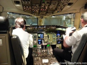 757-300 cockpit SEA-HNL Delta Points mileage run to hawaii (11)