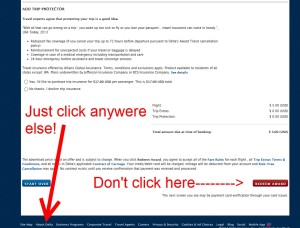 final step to hold a reservation on delta for an award free