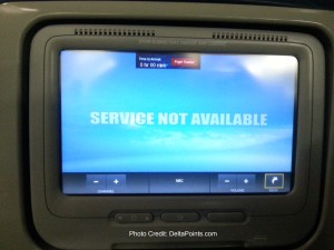 no working TV Delta 767-300 atl-sfo delta points blog