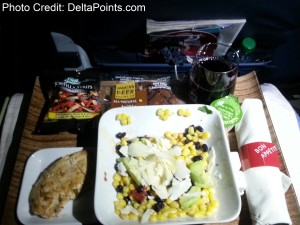 southwest cold dinner Delta Points mileage run to hawaii (5)