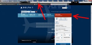 delta vacations  on delta-com web site
