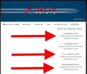 how to try again to click the right Delta Points AMEX link - thanks btw