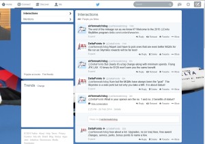 my twitter chat with airfarwatchdog rene deltapoints-com blog