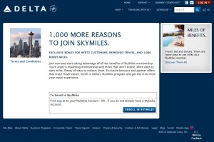 1000 bonus skymiles for joining skymiles