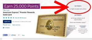 american express premier rewards cards gives 3x points for flights booked with airlines