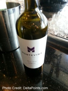 new merlot red wine DTW skyclub  deltapoints blog