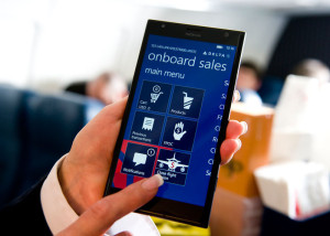 DELTA AIR LINES PHABLET CLOSE UP
