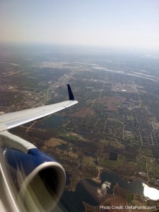 climing out of MSP delta points blog