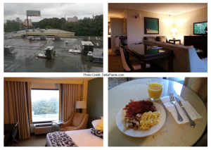 my room view and club room crown plaza atl airport delta points blog