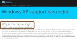end of xp support microsoft