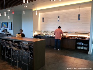 food area centurion lounge dfw delta points review