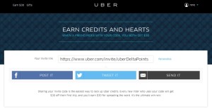 uber 30 credit