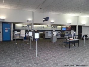 Check-in for United SBN South Bend Airport Delta Points blog