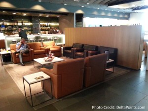 Lufthansa MUC 1st class lounge delta points blog (3)