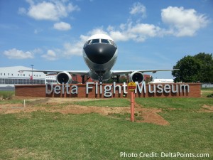 Delta Flight Museum Delta Points blog tour
