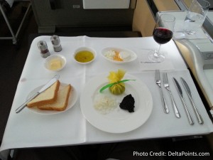 Lufthansa 1st class munich to Toronto A330 DeltaPoints blog review (10)