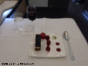 Lufthansa 1st class munich to Toronto A330 DeltaPoints blog review (13)