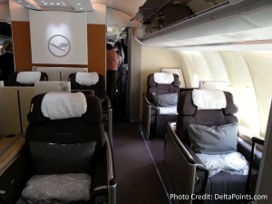Lufthansa 1st class munich to Toronto A330 DeltaPoints blog review (7)