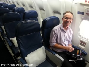 Exit row seats delta A330 atl to ams delta points blog 1